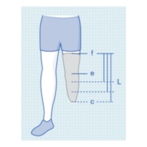 Prosthetic Shrinker Sock - TT - CCL2