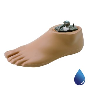 Foot for water resistant prosthesis