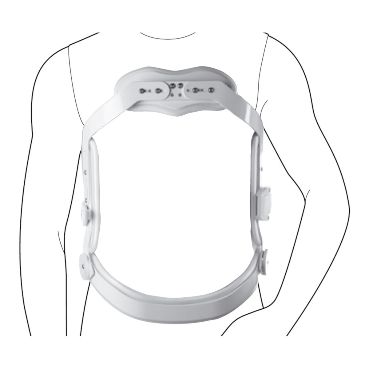 Orthoactive - We are proud to introduce the brand new C35 Hydro  Hyperextension back brace. The Hydro Hyperextension brace is perfect for  any immobilization treatment of the thoracolumbar spine. The 3-point  hyperextension
